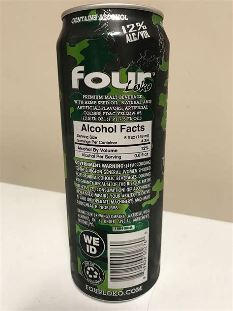 four loko ingredients